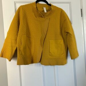Oska / Ischiko Mustard Yellow Women's Cardigan - size 3